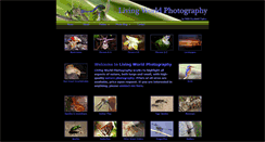 Desktop Screenshot of livingworldphotography.net